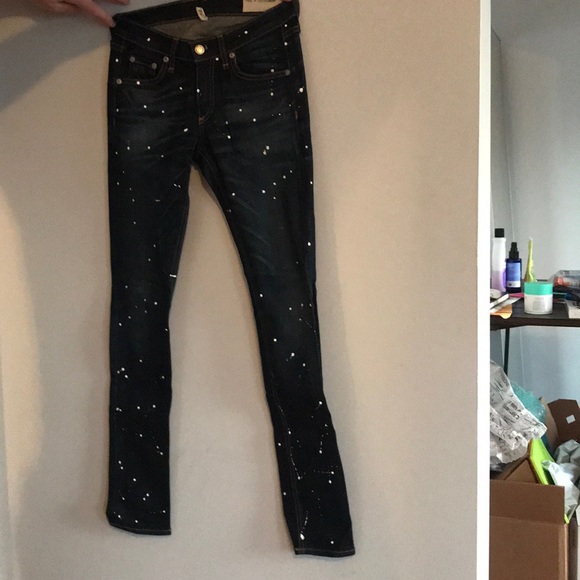 Rag & bone splattered jeans - Picture 4 of 4